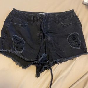 Super Cute Lace-Up Shorts